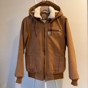 Carhartt Wildwood Sherpa Lined Jacket Brown